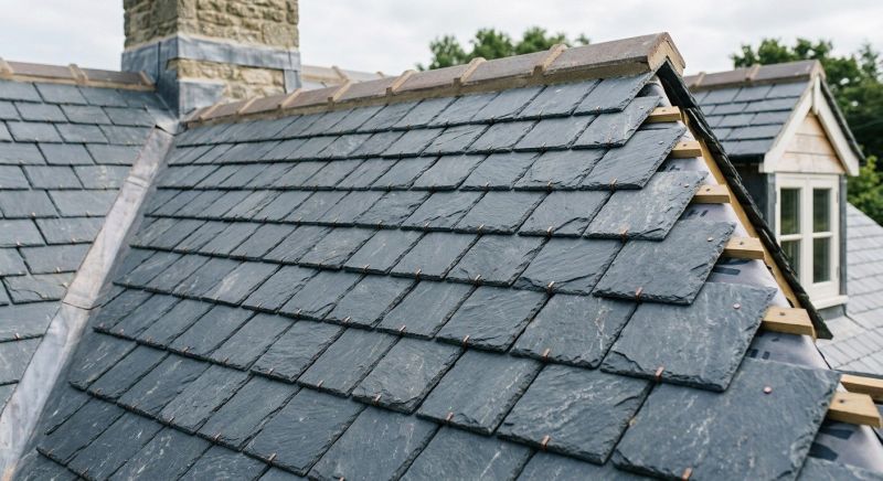 Slate Roof Construction in Chesapeake Beach, MD