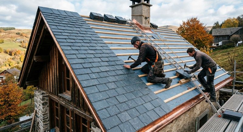 Slate Roof Construction in Stevensville, MD