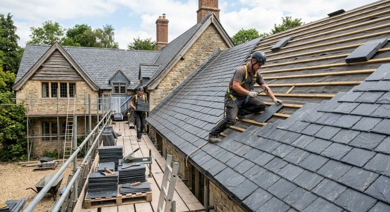 Slate Roof Installation in Fort Washington, MD