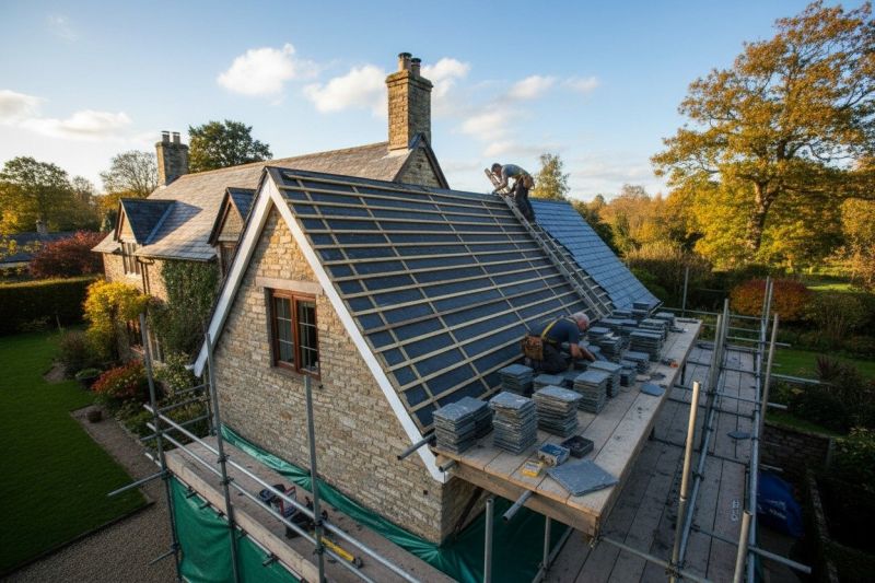 Slate Roof Replacement in Crownsville, MD