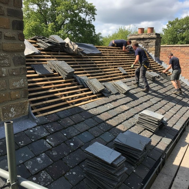 Slate Roof Replacement in Huntingtown, MD