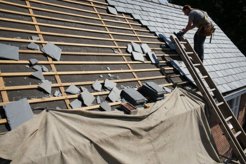 Slate Roof Replacement in Severna Park, MD