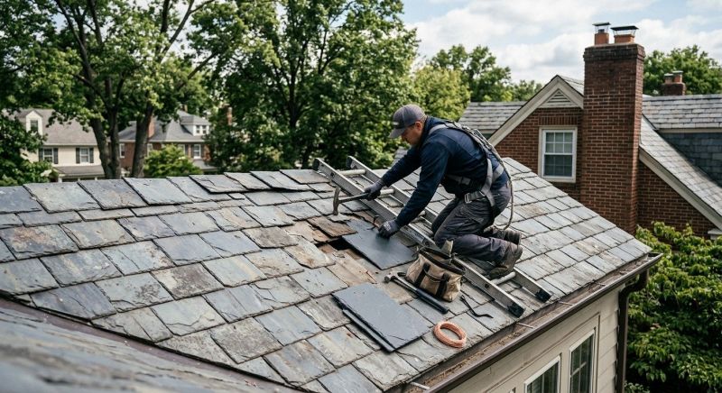 Slate Shingles Repair in Davidsonville, MD