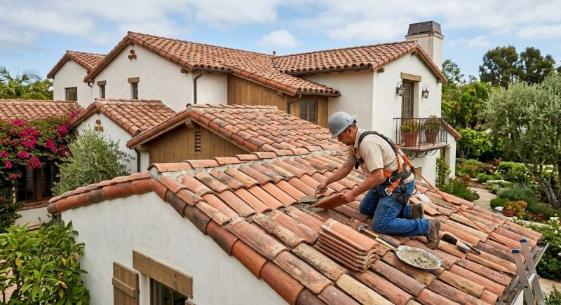 Spanish Tile Roof Repair in Dunkirk, MD