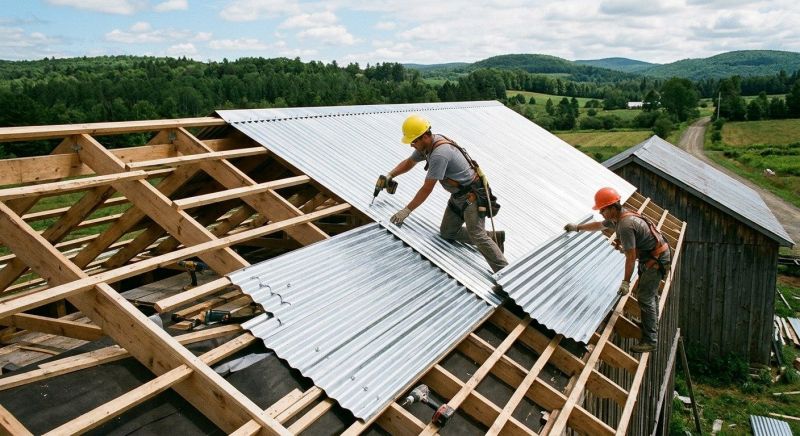 Steel Roof Installation in Dunkirk, MD