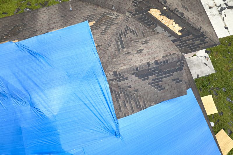 Storm Damage Roof Tarping in Dunkirk, MD