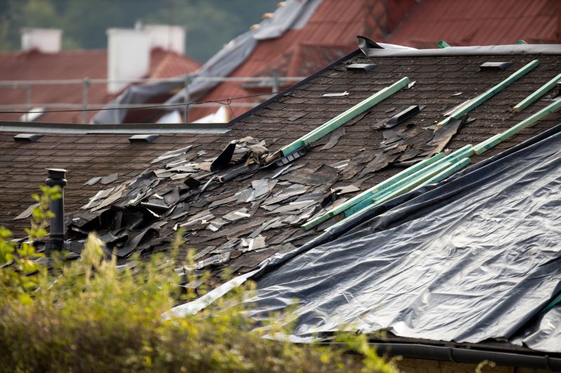 Storm Damage Roof Tarping in Dunkirk, MD