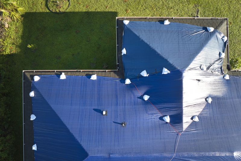 Storm Damage Roof Tarping in Dunkirk, MD