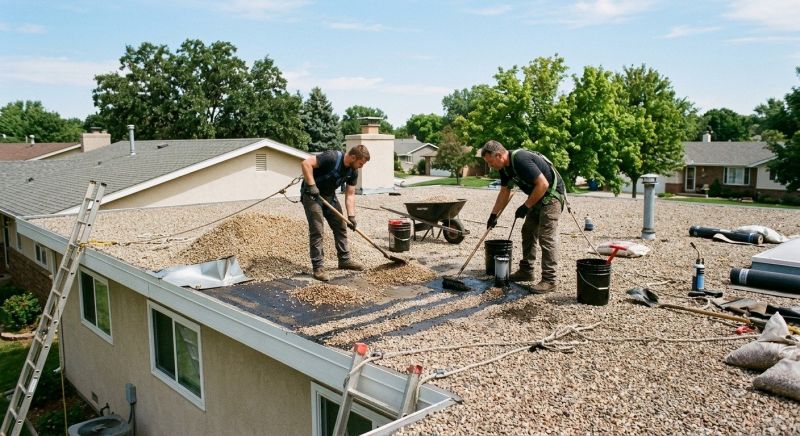 Tar And Gravel Roof Repair in Crofton, MD