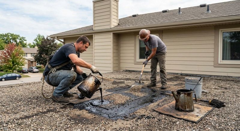 Tar And Gravel Roof Repair in Crownsville, MD