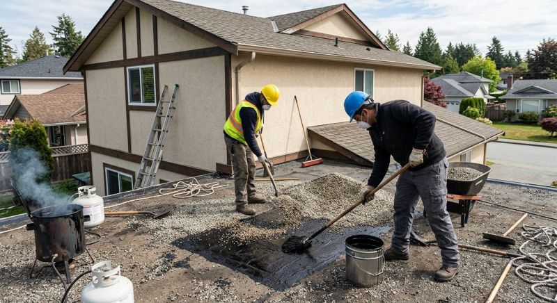 Tar And Gravel Roof Repair in Lothian, MD