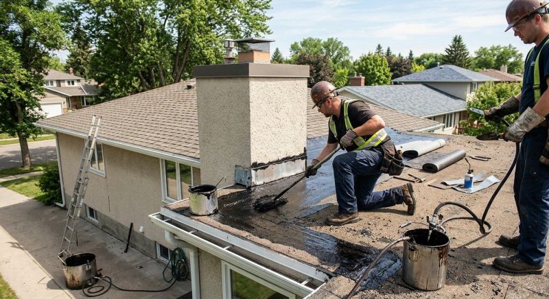 Tar And Gravel Roof Repair in Oxon Hill, MD
