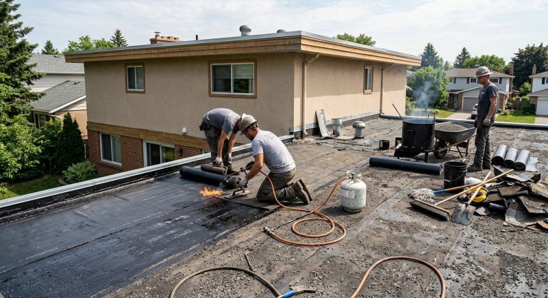 Tar Roof Repair in Lothian, MD