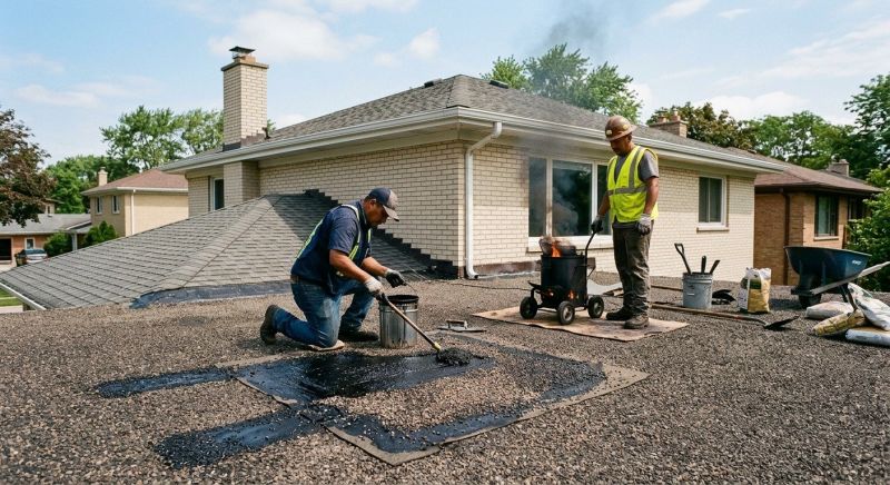 Tar Roof Repair in Lothian, MD