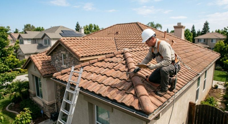 Tile Roof Inspection in Dunkirk, MD