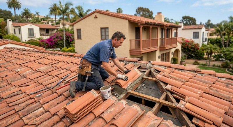 Tile Roof Repair in Annapolis, MD