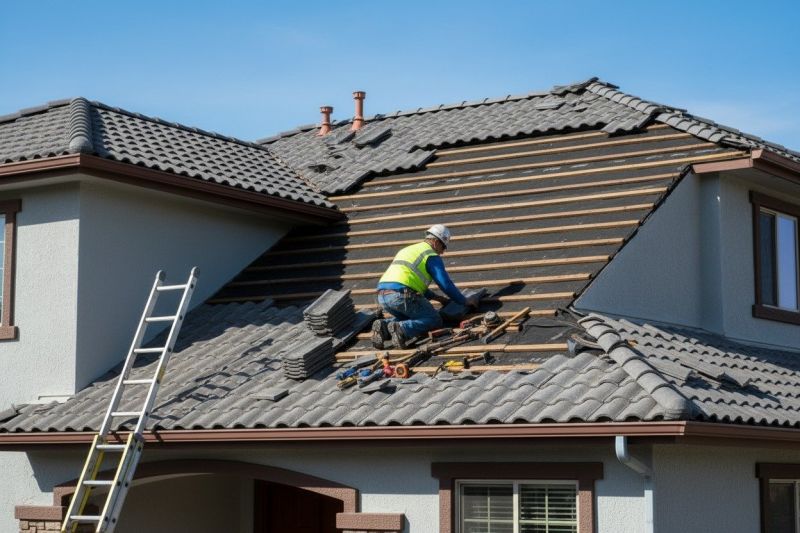 Tile Roof Repair in Saint Leonard, MD