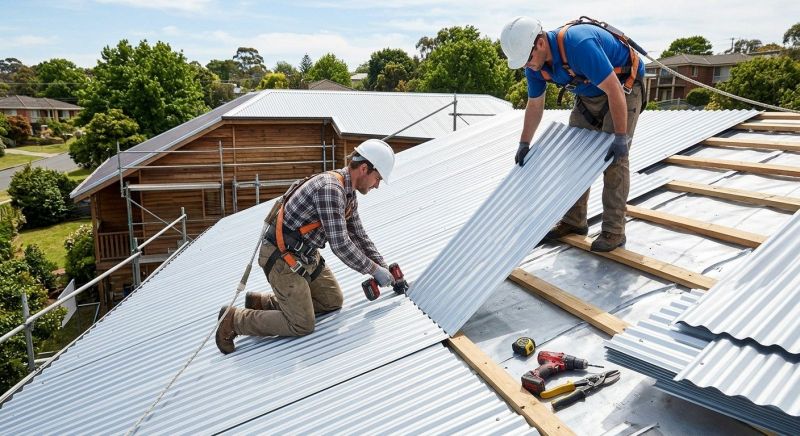 Tin Roof Installation in Shady Side, MD
