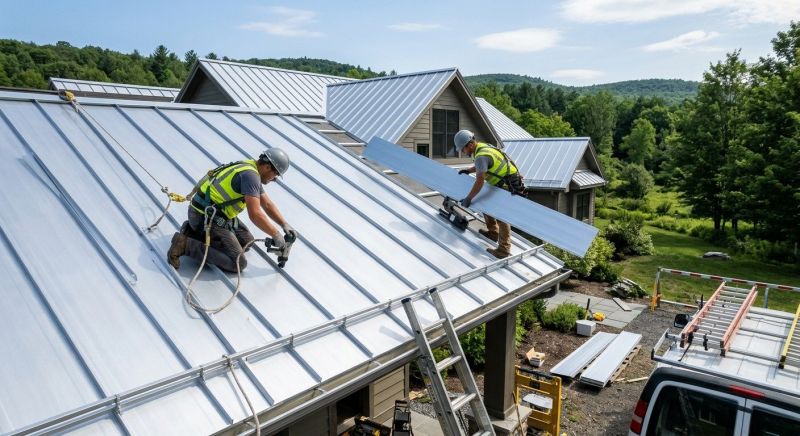Tin Roof Installation in Shady Side, MD