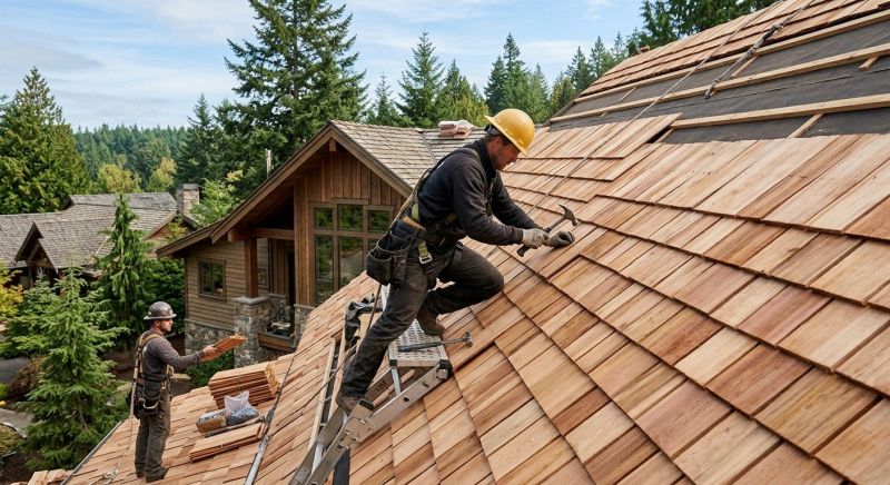 Wood Roofing Installation in Charles County, MD