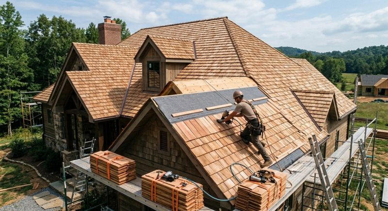 Wood Roofing Installation in Deale, MD