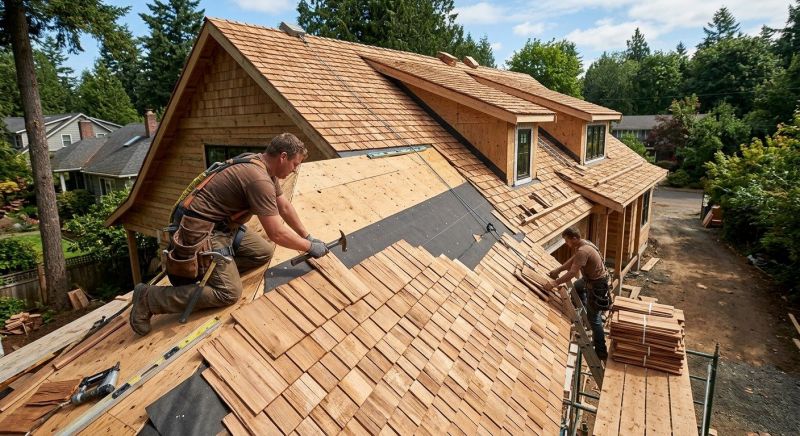 Wood Roofing Installation in Deale, MD