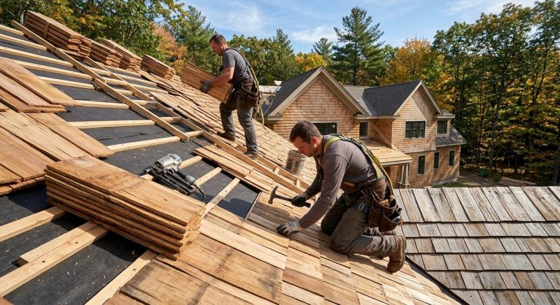Wood Roofing Installation in Waldorf, MD