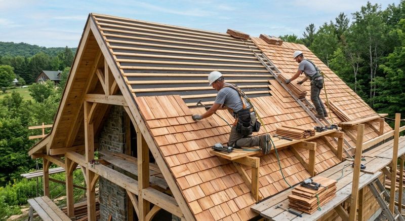 Wood Roofing Installation in Waldorf, MD