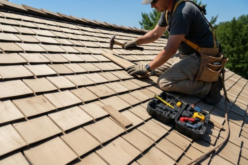 Wood Shake Roof Repair in Davidsonville, MD