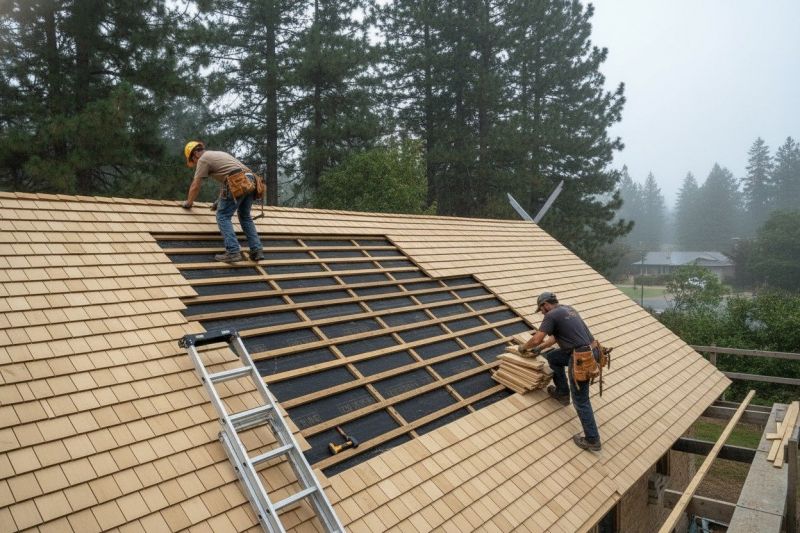 Wood Shake Roof Repair in Davidsonville, MD