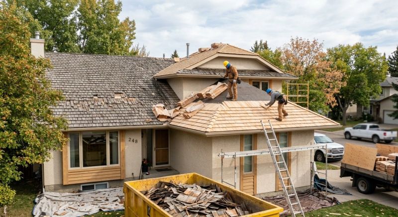 Wood Shake Roof Replacement in Davidsonville, MD